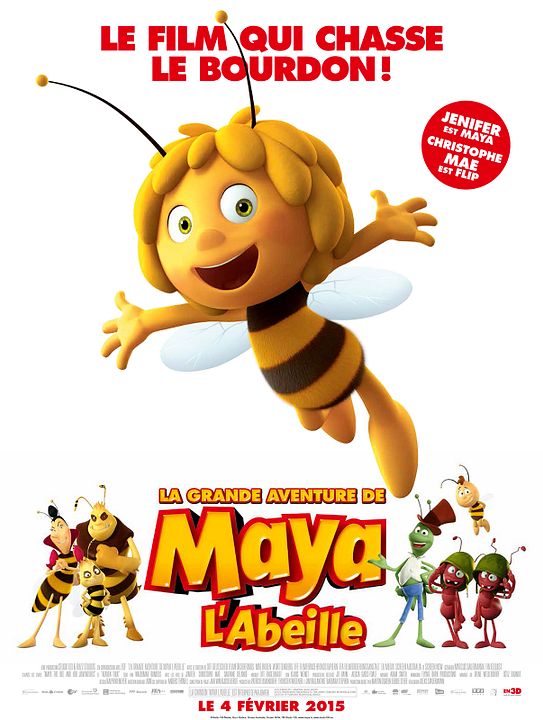 La abeja Maya : Póster