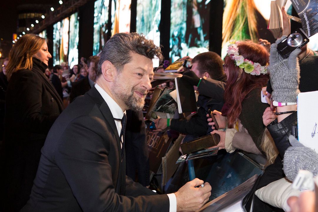 El hobbit: La batalla de los cinco ejércitos : Cobertura de revista Andy Serkis