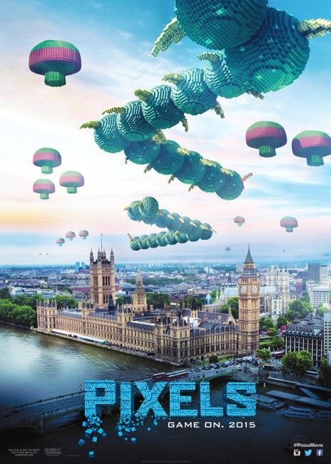Pixeles : Póster