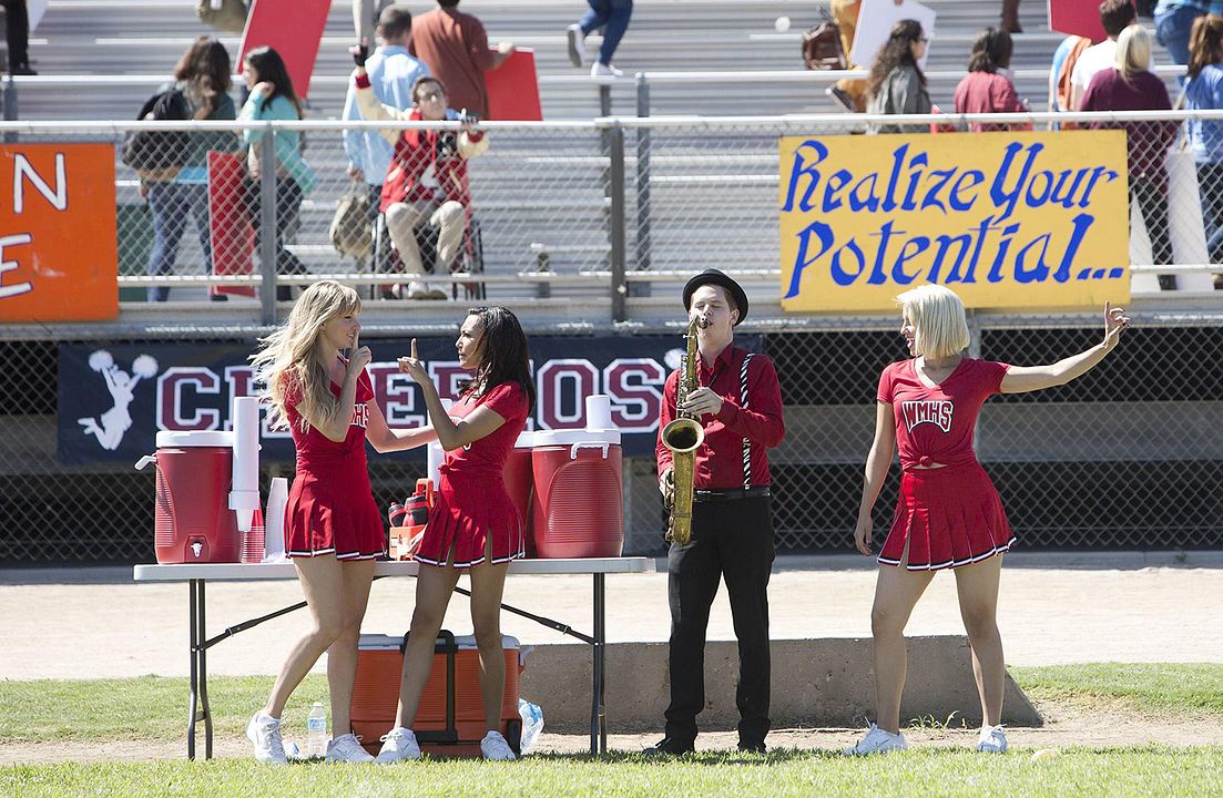 Glee : Foto Naya Rivera, Dianna Agron, Heather Morris