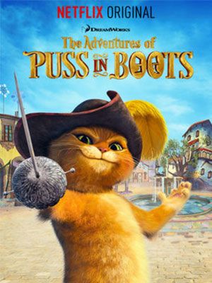 Las aventuras del Gato con Botas : Póster