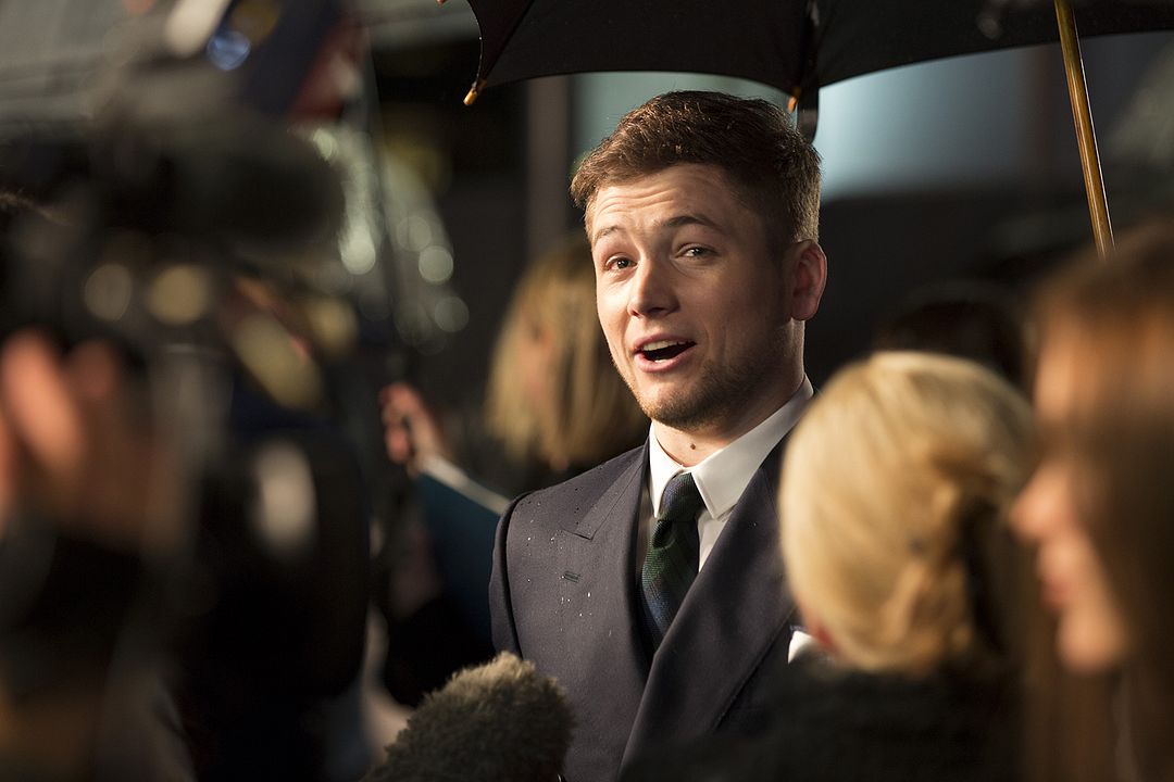 Kingsman: Servicio secreto : Cobertura de revista Taron Egerton
