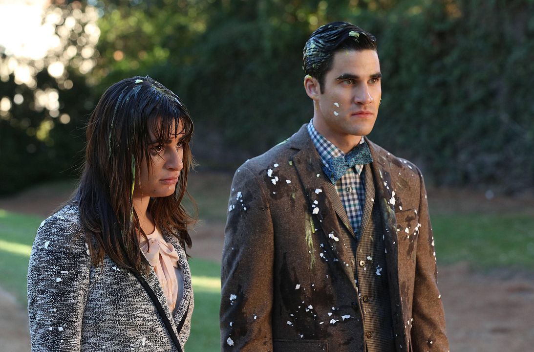 Glee : Foto Lea Michele, Darren Criss
