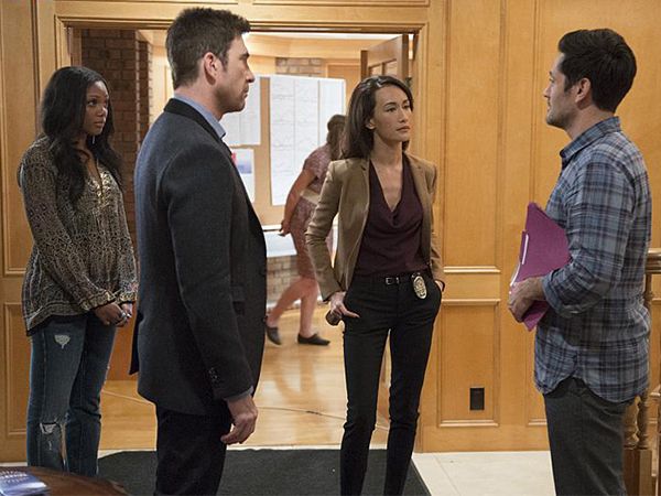 Foto Dylan McDermott, Maggie Q