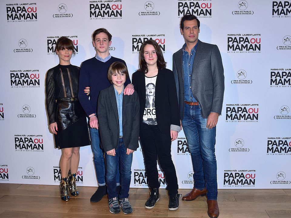 Papá o mamá : Cobertura de revista Laurent Lafitte, Marina Foïs