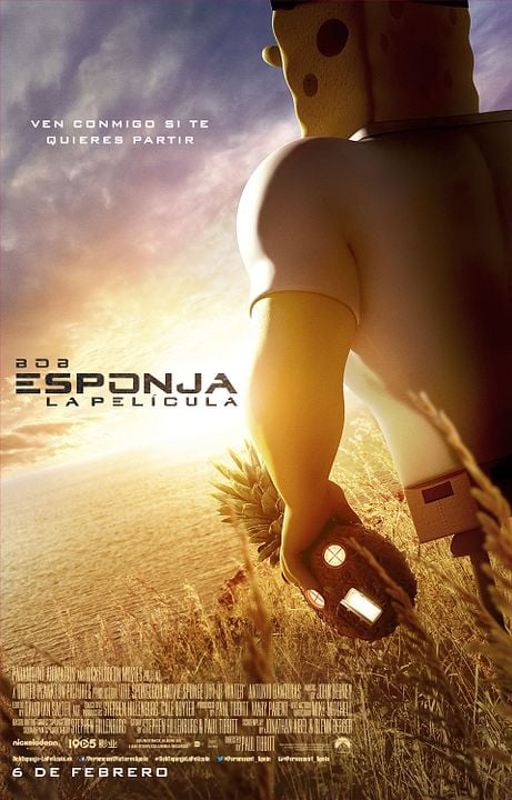 Bob Esponja: Un héroe fuera del agua : Póster