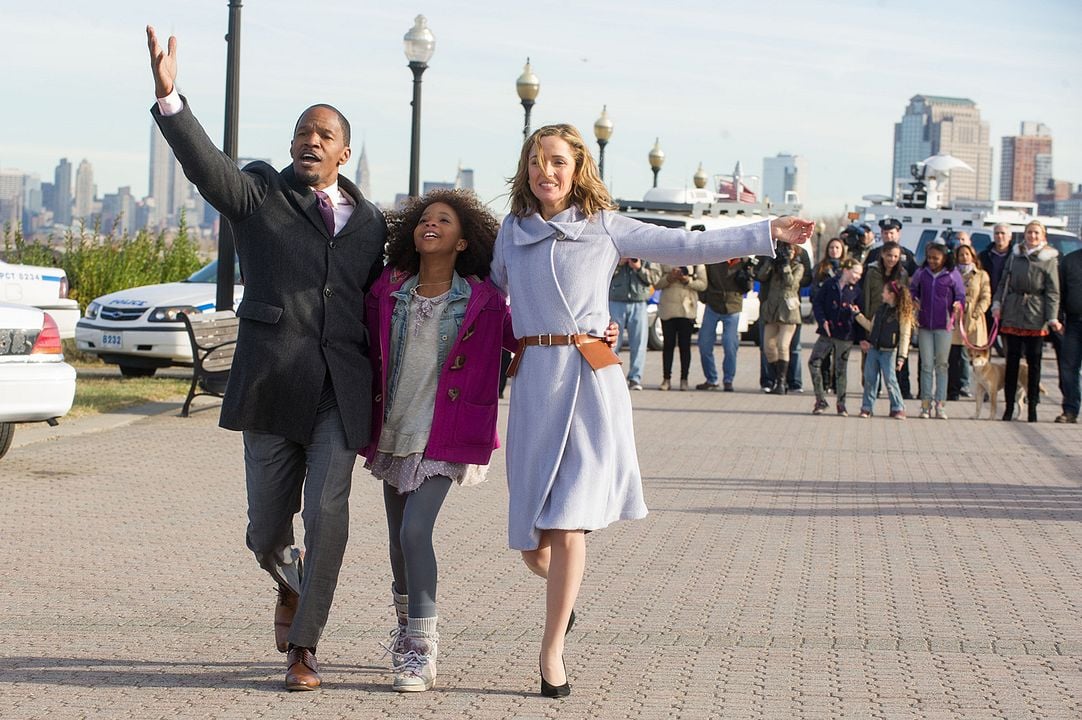 Annie : Foto Quvenzhané Wallis, Jamie Foxx, Rose Byrne