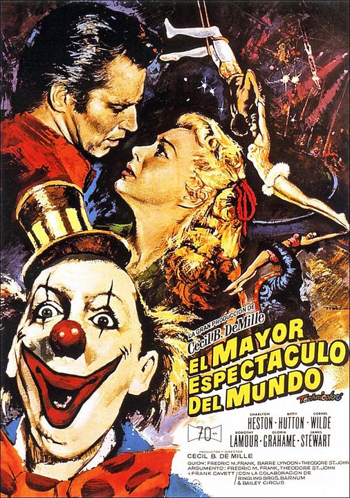 El mayor espectáculo del mundo : Póster