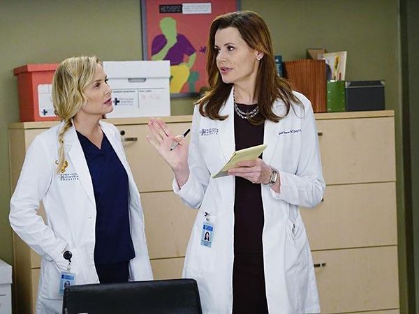 Grey's Anatomy : Foto Jessica Capshaw, Geena Davis