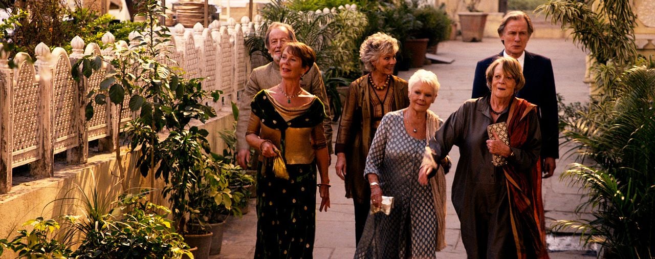 El nuevo exótico Hotel Marigold : Foto Judi Dench, Celia Imrie, Maggie Smith, Bill Nighy