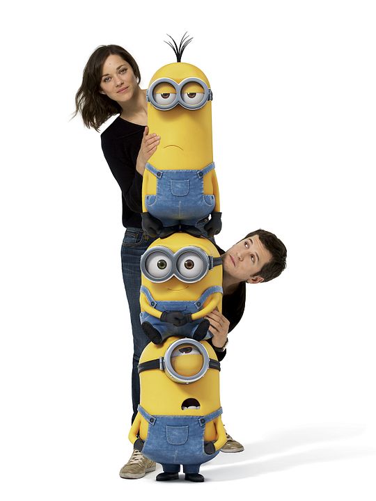 Minions : Cobertura de revista Guillaume Canet, Marion Cotillard