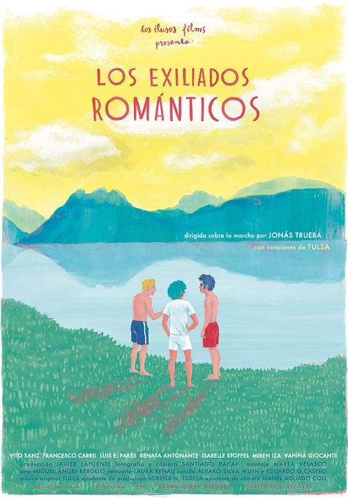 Los exiliados románticos : Póster