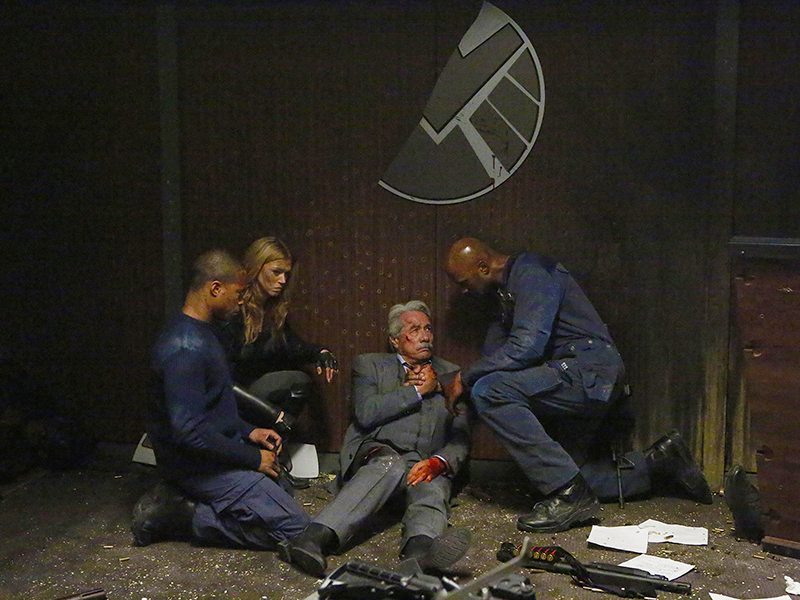 Agentes de S.H.I.E.L.D. : Foto Edward James Olmos, Henry Simmons, Adrianne Palicki