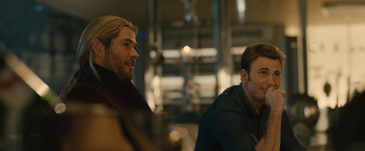Vengadores: era de Ultrón : Foto Chris Hemsworth, Chris Evans