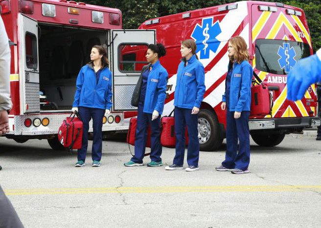Grey's Anatomy : Foto Kelly McCreary, Ellen Pompeo, Sarah Drew, Caterina Scorsone