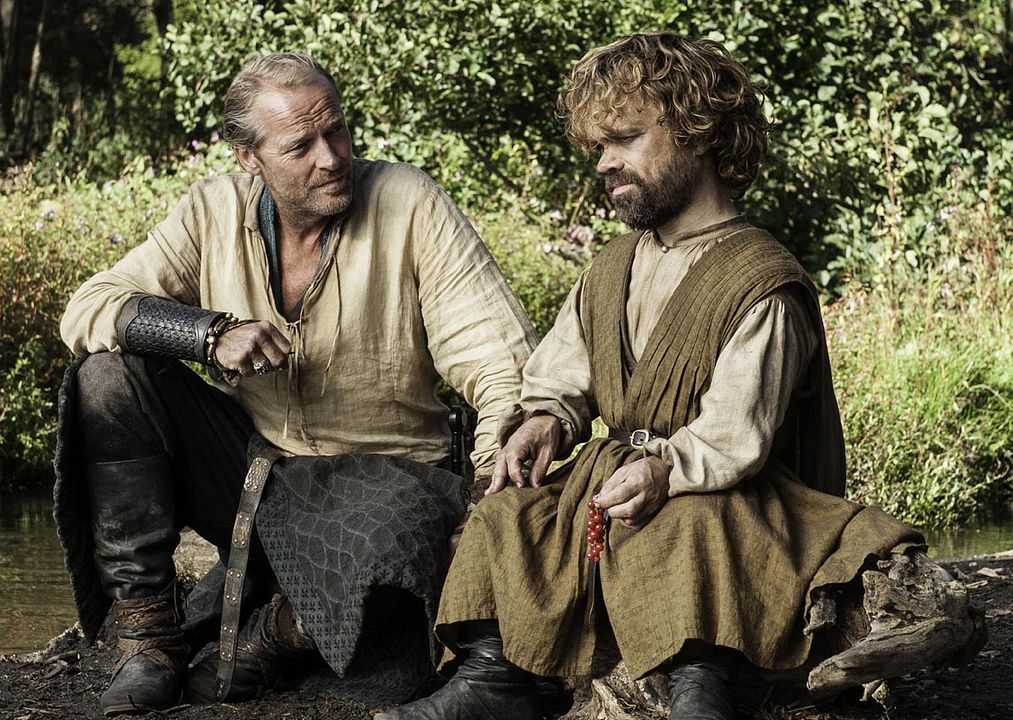 Game of Thrones : Póster Iain Glen, Peter Dinklage
