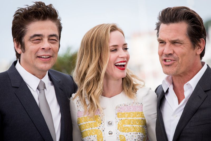Tierra de nadie : Cobertura de revista Josh Brolin, Emily Blunt, Benicio Del Toro
