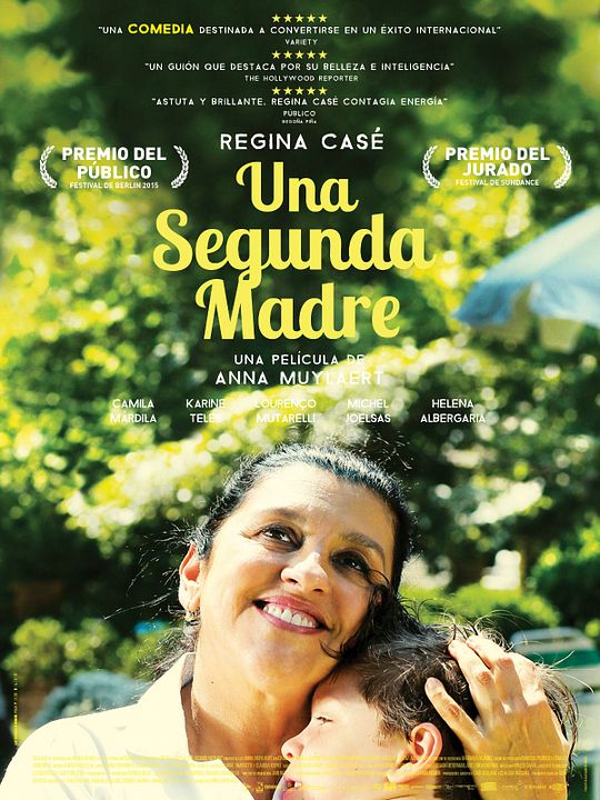 Una segunda madre : Póster