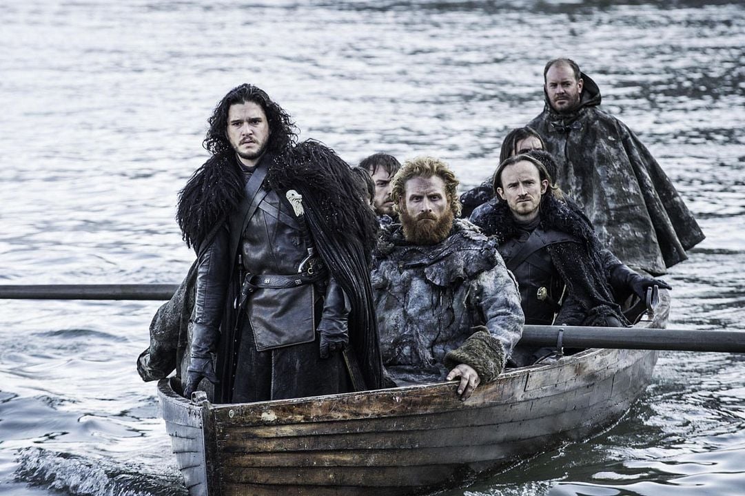 Game of Thrones : Póster Kristofer Hivju, Kit Harington, Ben Crompton