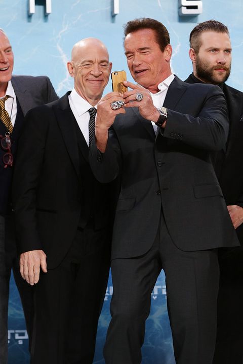 Terminator: Génesis : Cobertura de revista Arnold Schwarzenegger