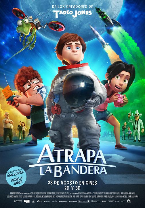 Una familia espacial : Póster