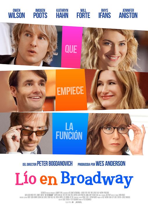 Enredos en Broadway : Póster
