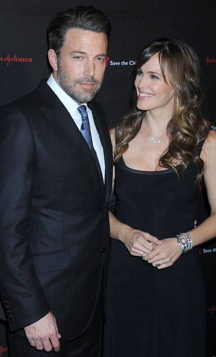 Cobertura de revista Ben Affleck, Jennifer Garner
