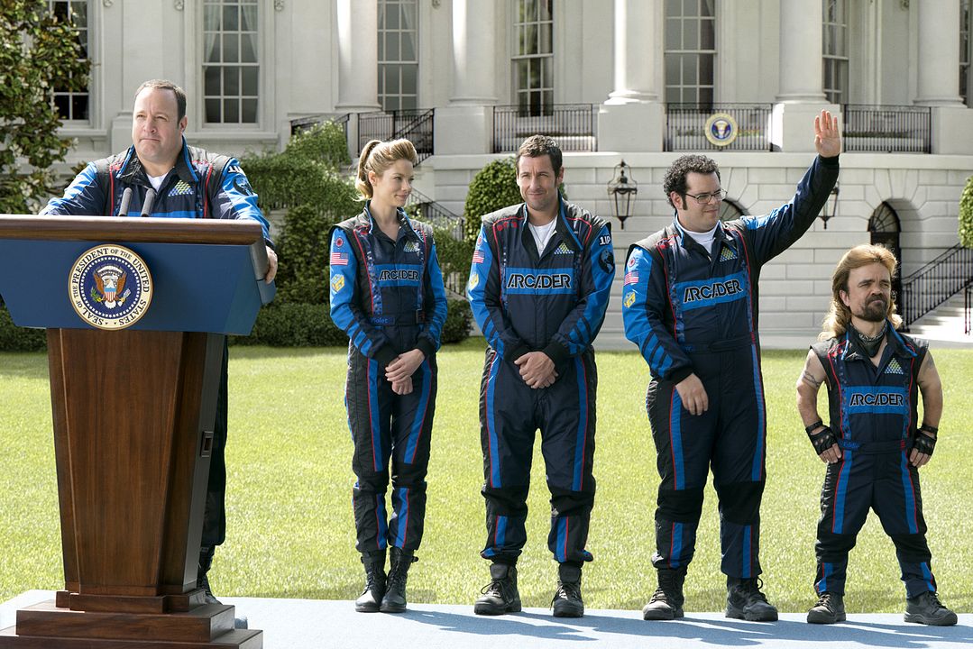 Pixeles : Foto Kevin James, Adam Sandler, Josh Gad, Peter Dinklage, Michelle Monaghan