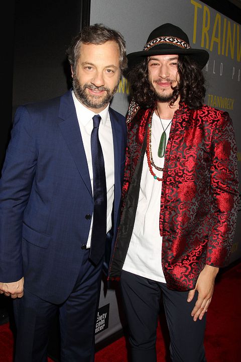Esta chica es un desastre : Cobertura de revista Ezra Miller, Judd Apatow
