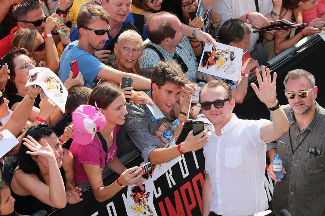 Misión Imposible: Nación secreta : Cobertura de revista Simon Pegg