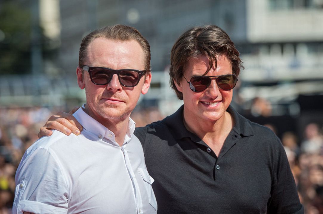 Misión Imposible: Nación secreta : Cobertura de revista Tom Cruise, Simon Pegg