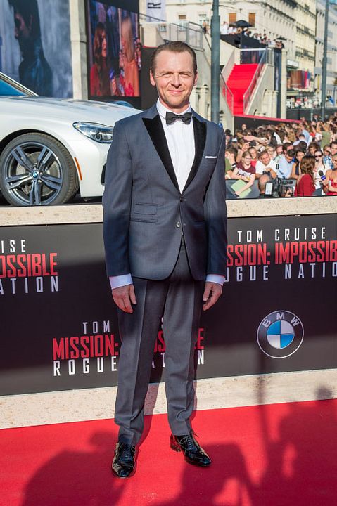 Misión Imposible: Nación secreta : Cobertura de revista Simon Pegg