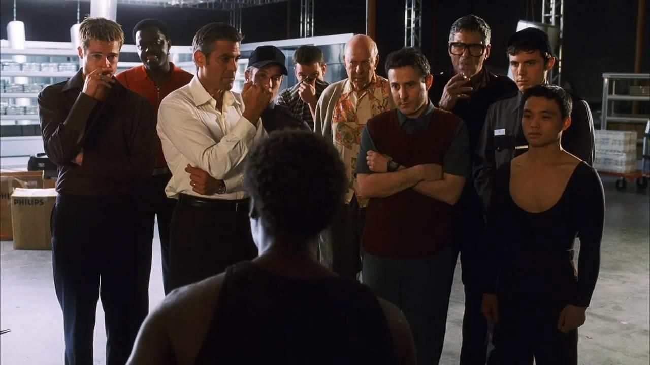 La gran estafa : Foto Bernie Mac, Matt Damon, Casey Affleck, Brad Pitt, George Clooney, Elliott Gould