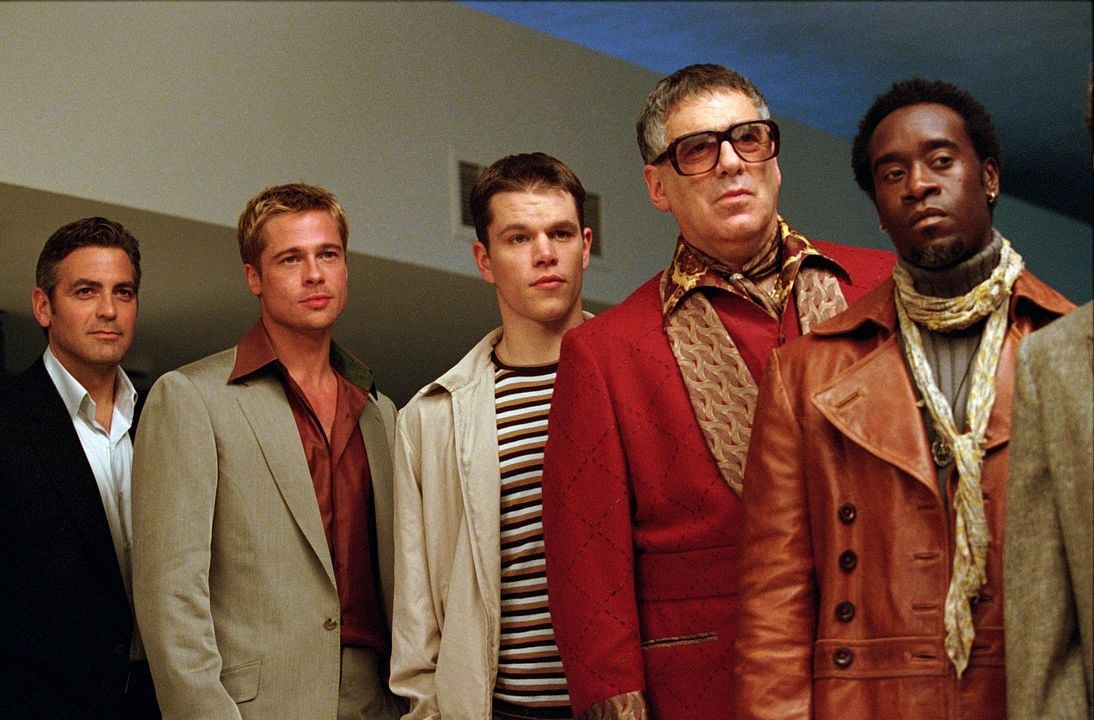 La gran estafa : Foto Elliott Gould, Matt Damon, Brad Pitt, George Clooney, Don Cheadle