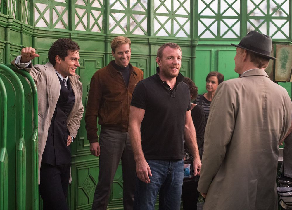 Operación U.N.C.L.E. : Foto Armie Hammer, Guy Ritchie, Henry Cavill