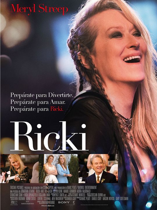 Ricki and the Flash: Entre la fama y la familia : Póster