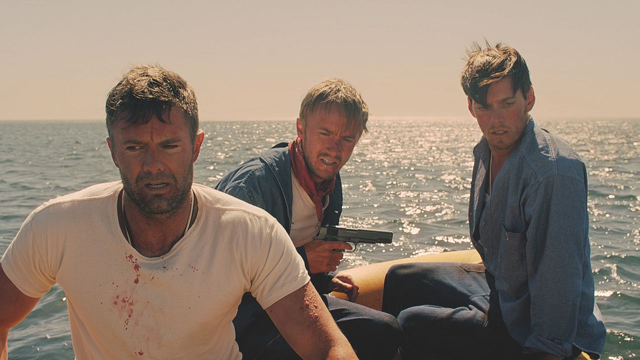 Foto Garret Dillahunt, Jake Abel, Tom Felton