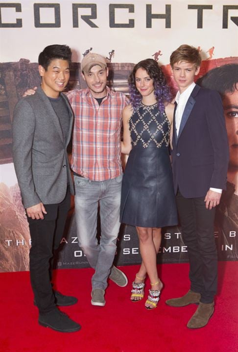 Maze Runner: Prueba de fuego : Cobertura de revista Kaya Scodelario, Wes Ball, Thomas Brodie-Sangster