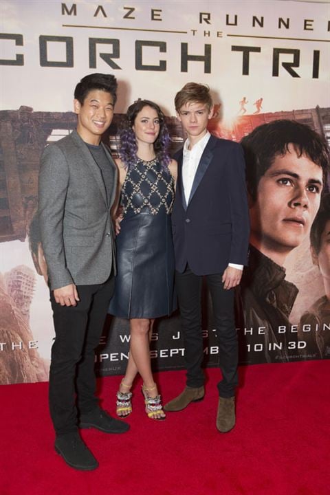 Maze Runner: Prueba de fuego : Cobertura de revista Kaya Scodelario, Thomas Brodie-Sangster