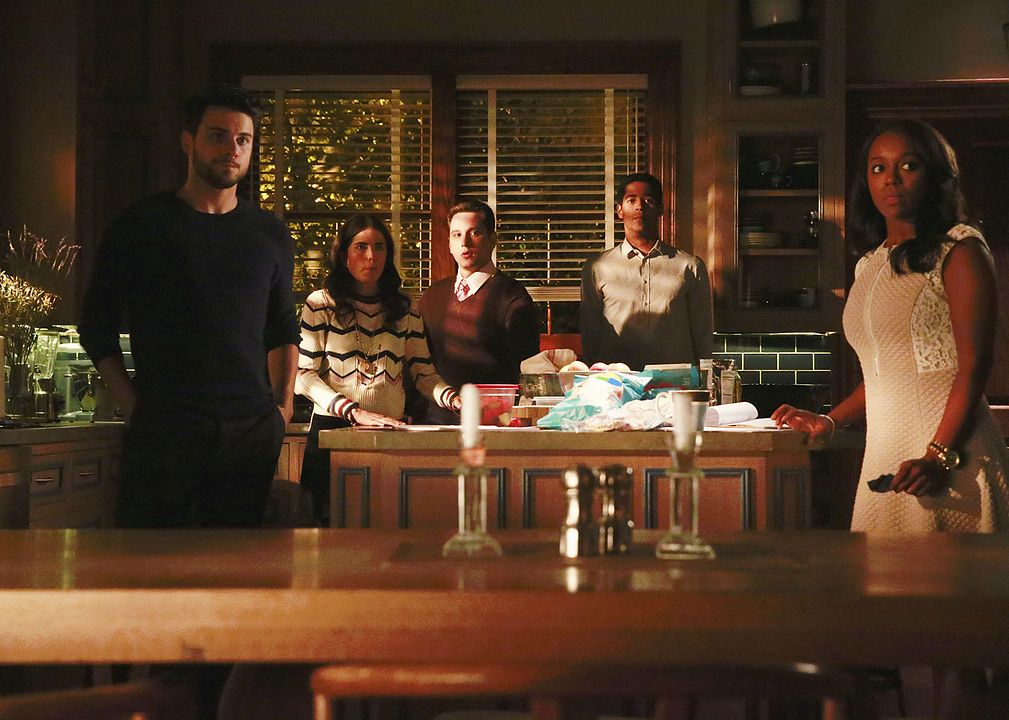 How To Get Away With Murder : Foto Matt McGorry, Aja Naomi King, Karla Souza, Jack Falahee