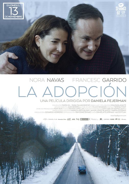 La adopción : Póster
