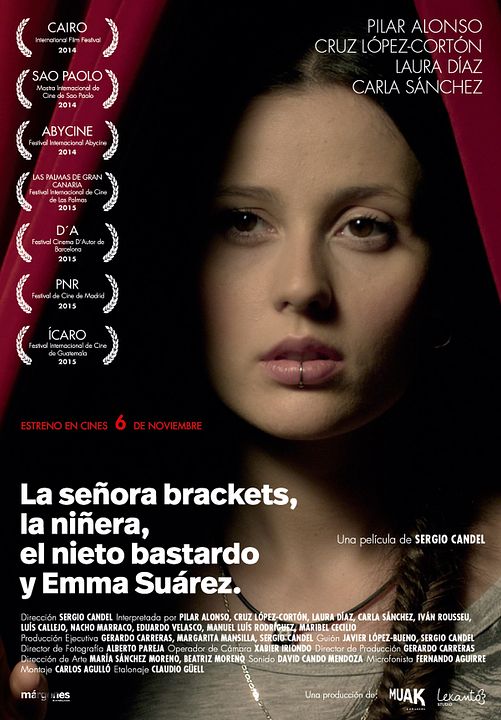 La señora brackets, la niñera, el nieto bastardo y Emma Suárez : Póster