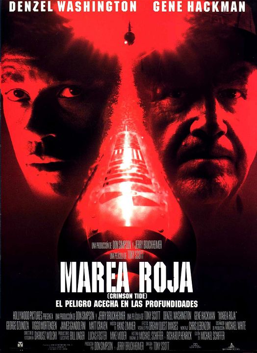 Marea roja : Póster
