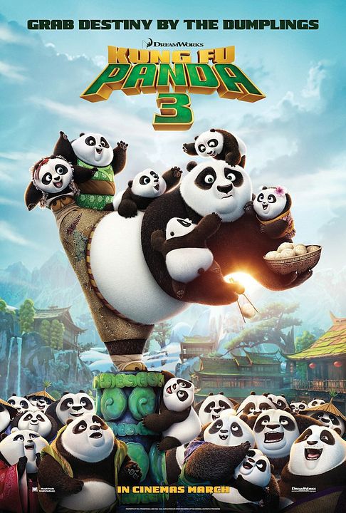 Kung Fu Panda 3 : Póster