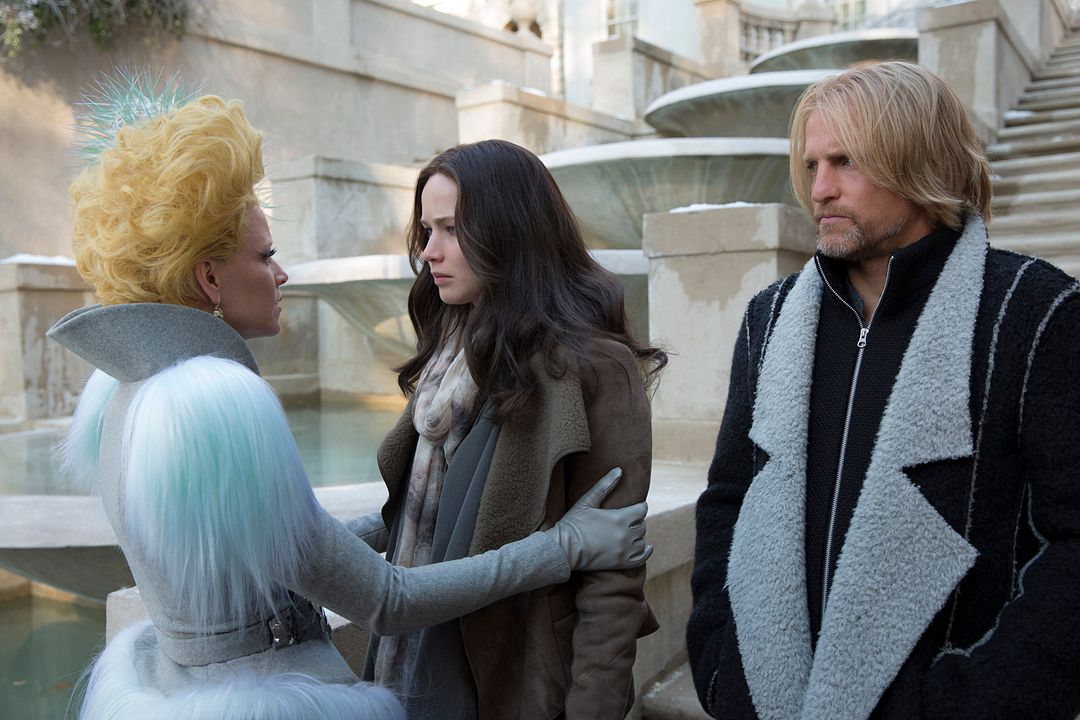 Los juegos del hambre: Sinsajo - Parte 2 : Foto Jennifer Lawrence, Woody Harrelson, Elizabeth Banks