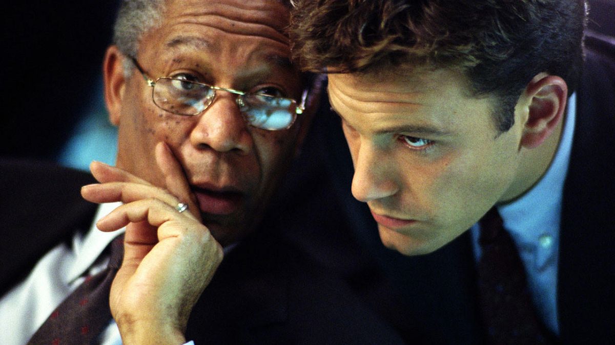 Foto Ben Affleck, Morgan Freeman