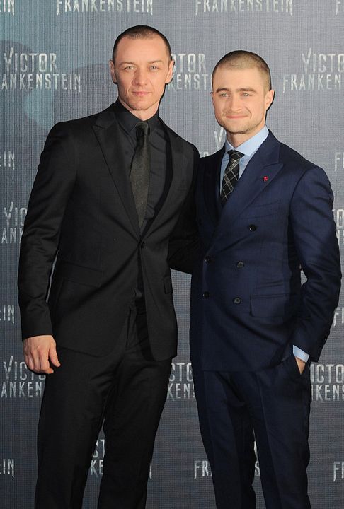 Víctor Frankenstein : Cobertura de revista Daniel Radcliffe, James McAvoy