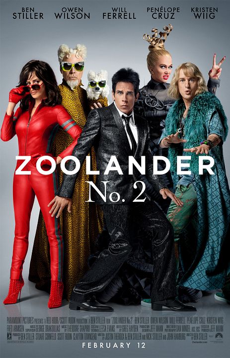 Zoolander 2 : Póster