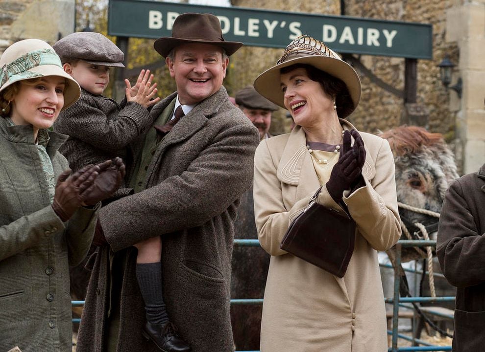 Downton Abbey : Foto Hugh Bonneville, Elizabeth McGovern