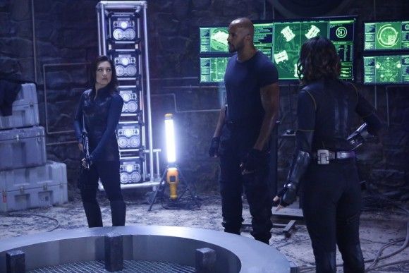 Agentes de S.H.I.E.L.D. : Póster Ming-Na Wen, Henry Simmons